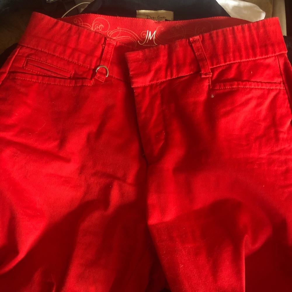 Red pants